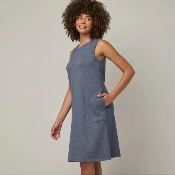 Wool& Sierra Tank Dress Blue Size 2X - Picture 14 of 14